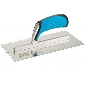 OX Pro 6mm Notch Trowel 