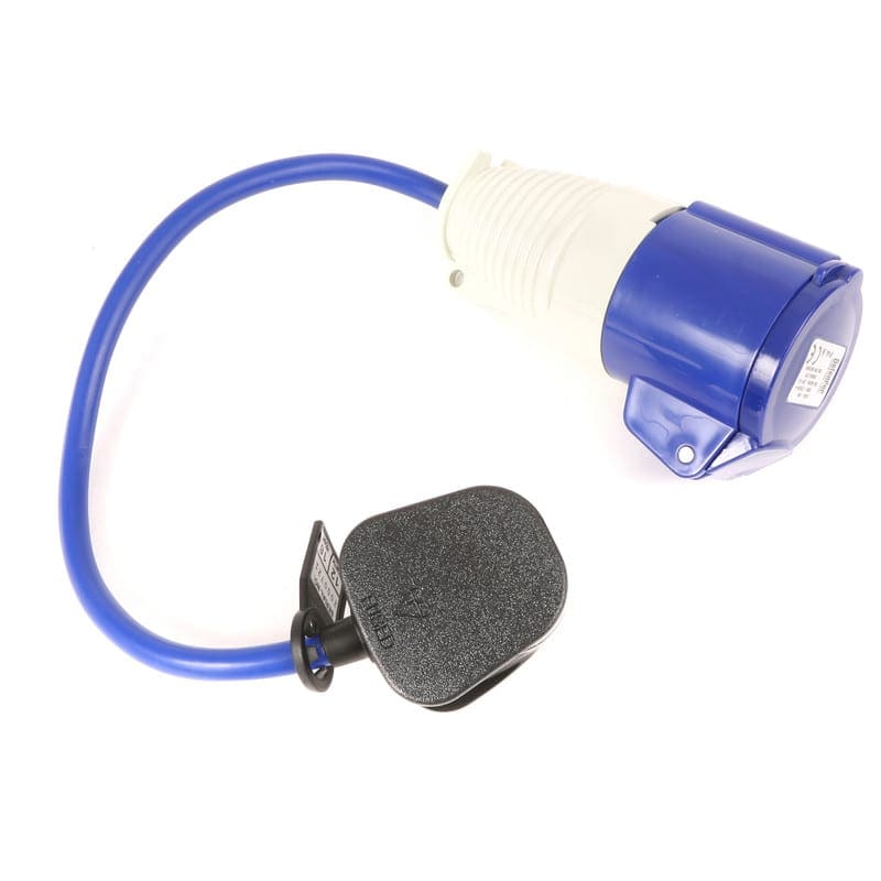 thumbnail image 2 of FIENIQS 110V To 240V Power Adaptor Kit – 16amp 3-Pin Welding Converter With Flylead (IEC60309) 2 of 6