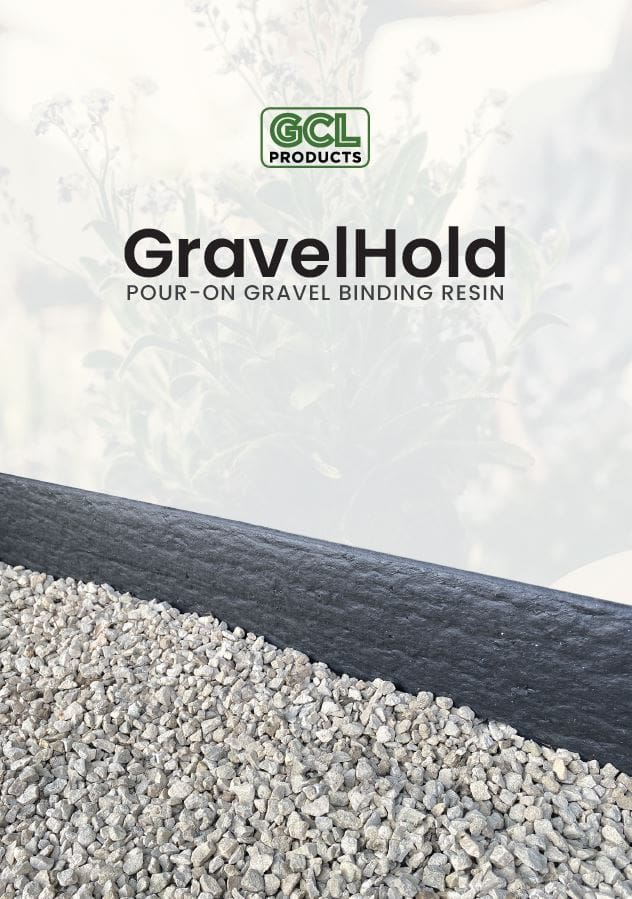 GravelHold PourOn Gravel Resin Binder PourOn Gravel Binder