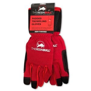 Padded Troweling Gloves from The Resin Bull